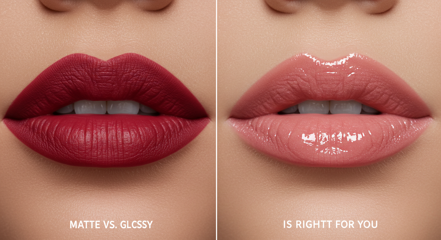 Matte vs. Glossy Lips: Which Look is Right for You