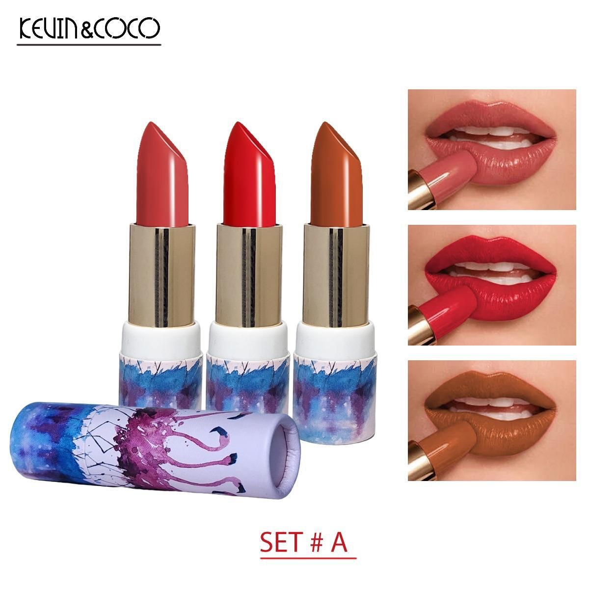 KEVIN&COCO Matte Lipstick Set