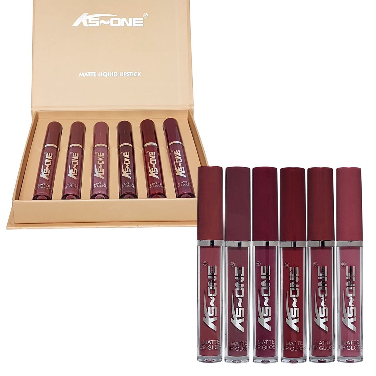 KS ONE 6 Pcs Lip Gloss Set