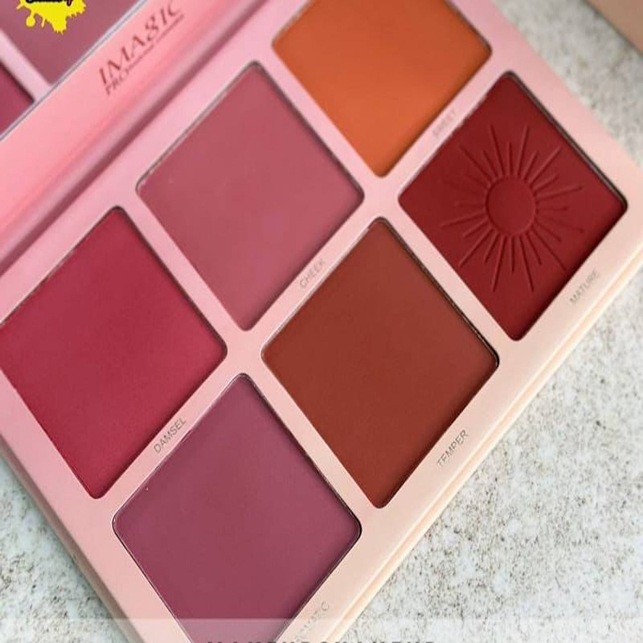 Creamy Matte Blush Palette