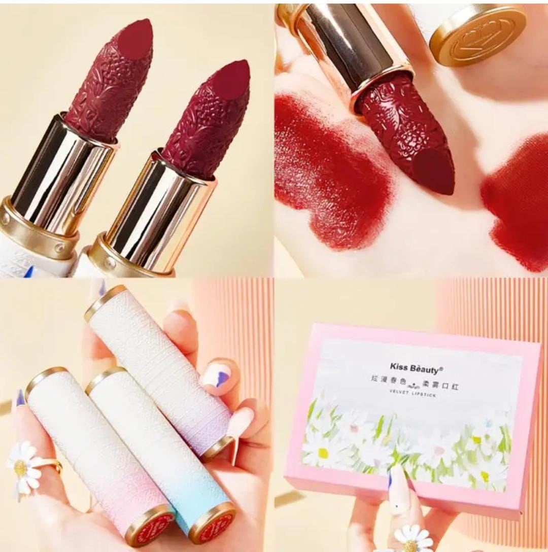 Kiss Beauty Velvet Matte Lipstick