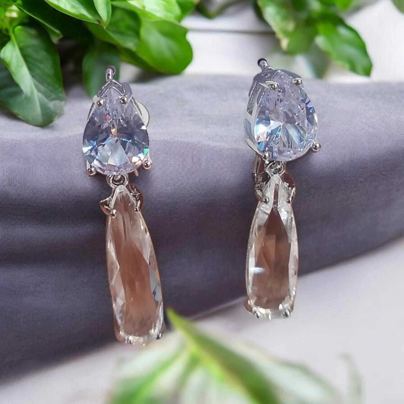 Crystal Stud Earrings