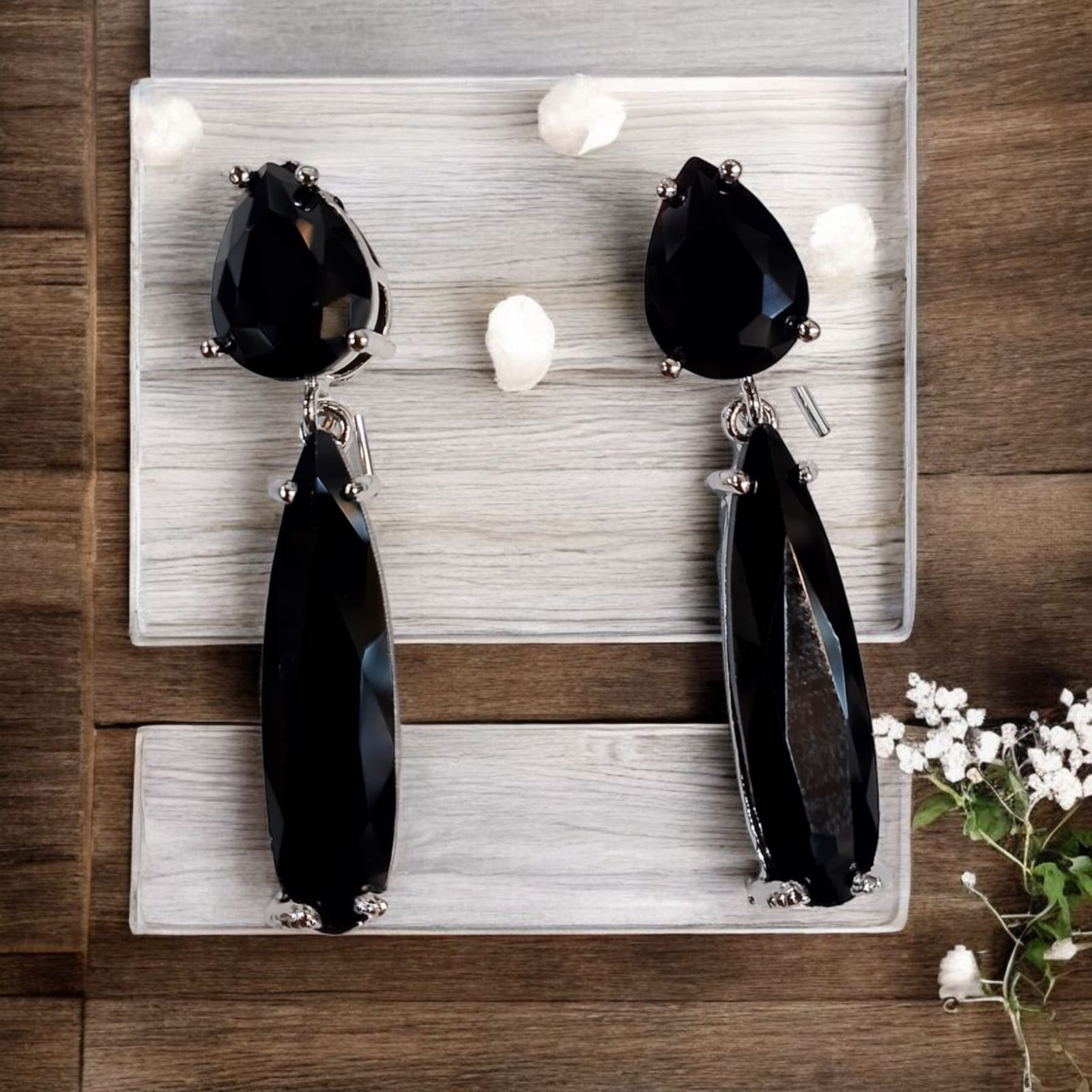 Crystal Stud Earrings