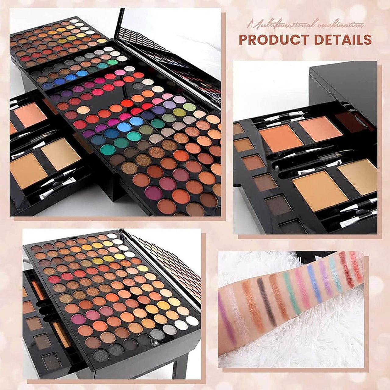 MISS ROSE Professional Makeup Kit – All-in-One Glam Solution