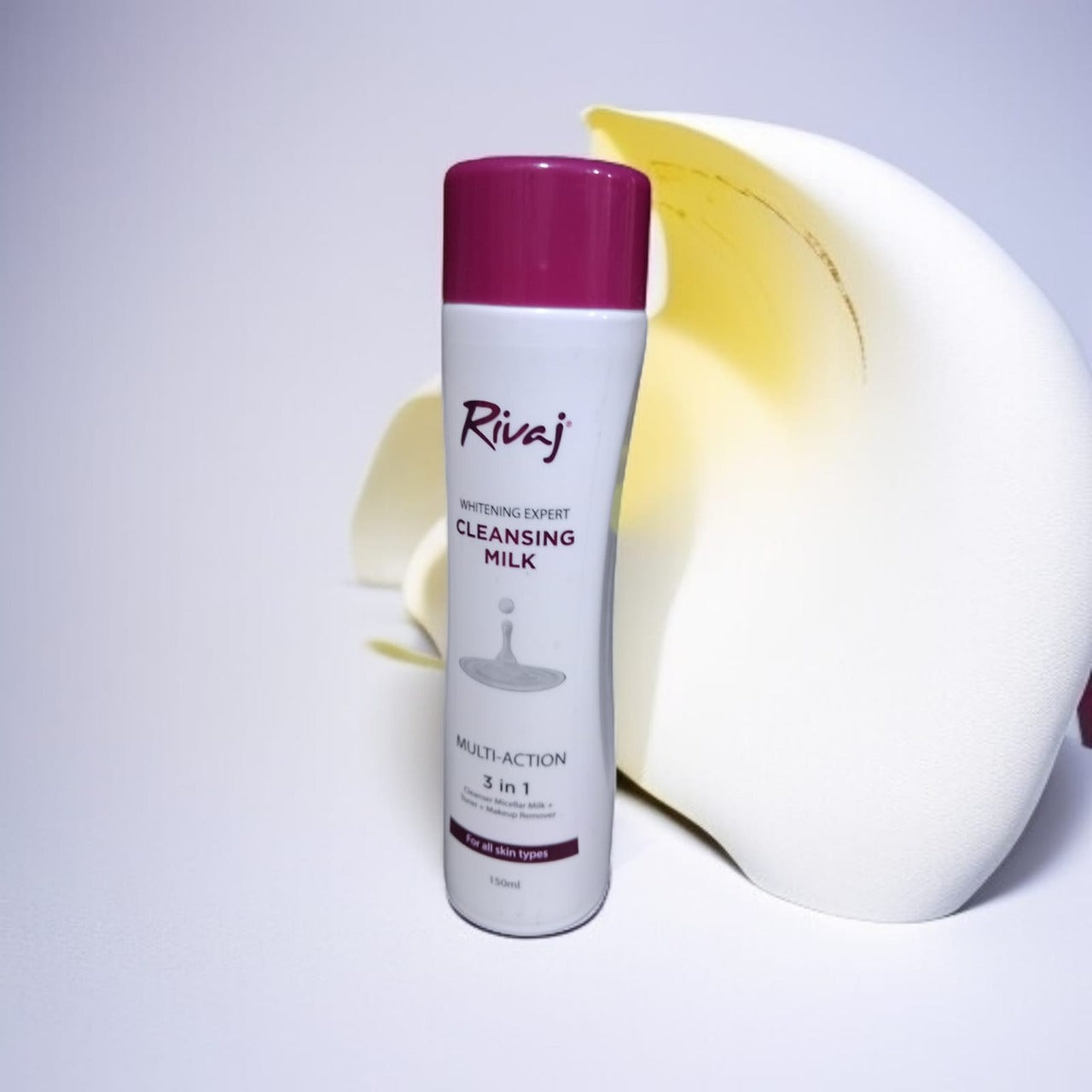 Rivaj Cleansing Milk – Gentle & Hydrating Makeup Remover (150ml)