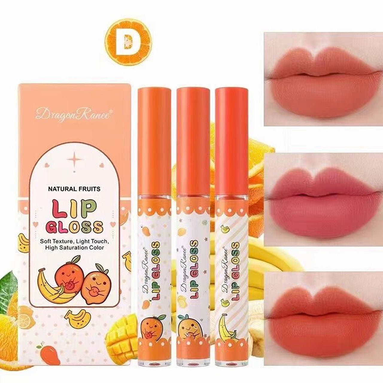 Dragon Ranee Lip Gloss – 3-Piece Pack