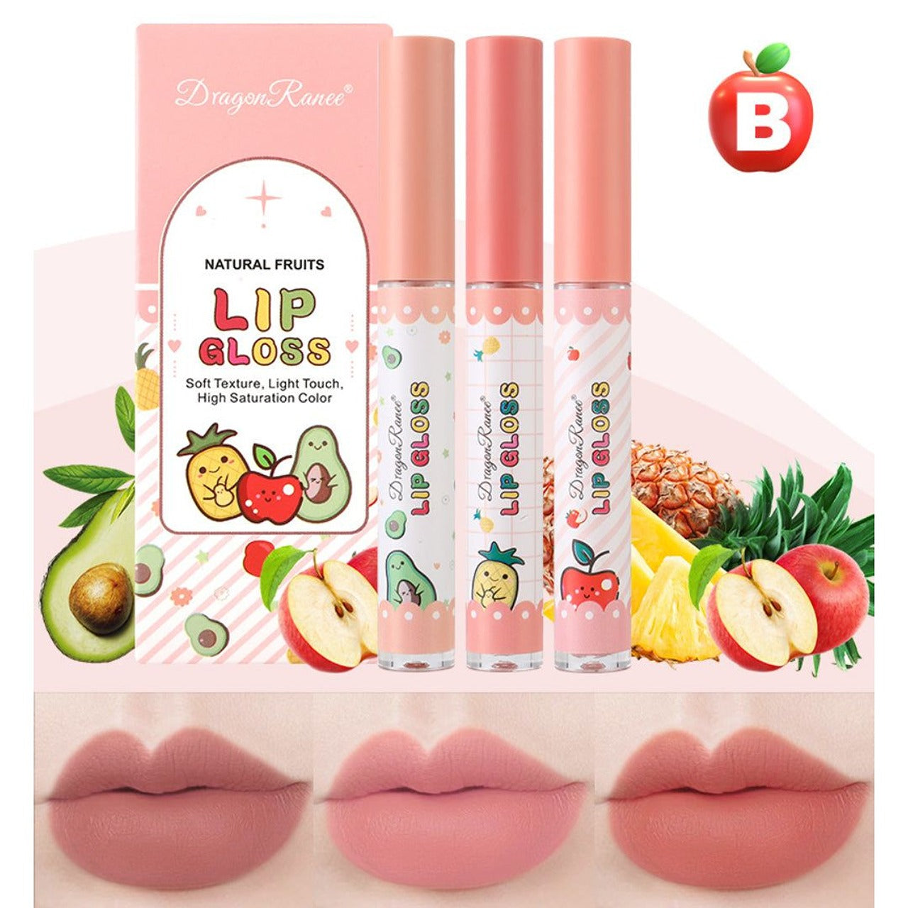 Dragon Ranee Lip Gloss – 3-Piece Pack