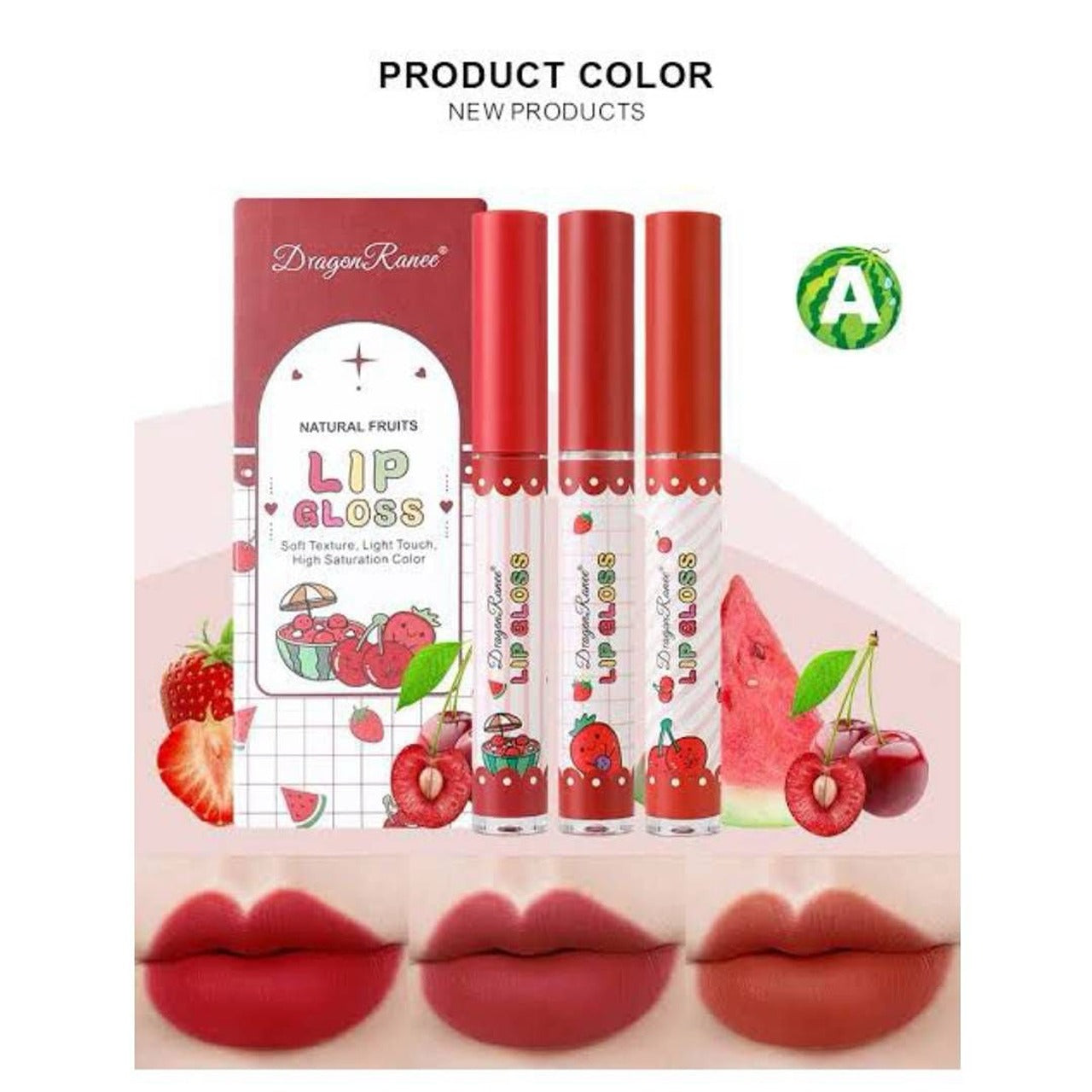Dragon Ranee Lip Gloss – 3-Piece Pack