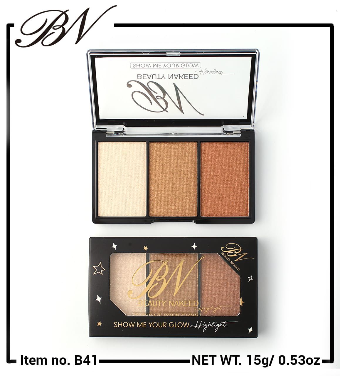 Beauty Naked 3 in 1 Highlighter