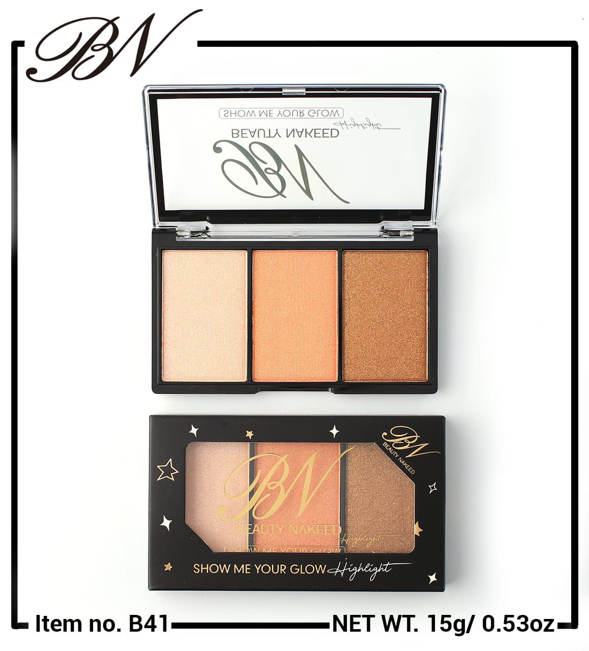Beauty Naked 3 in 1 Highlighter
