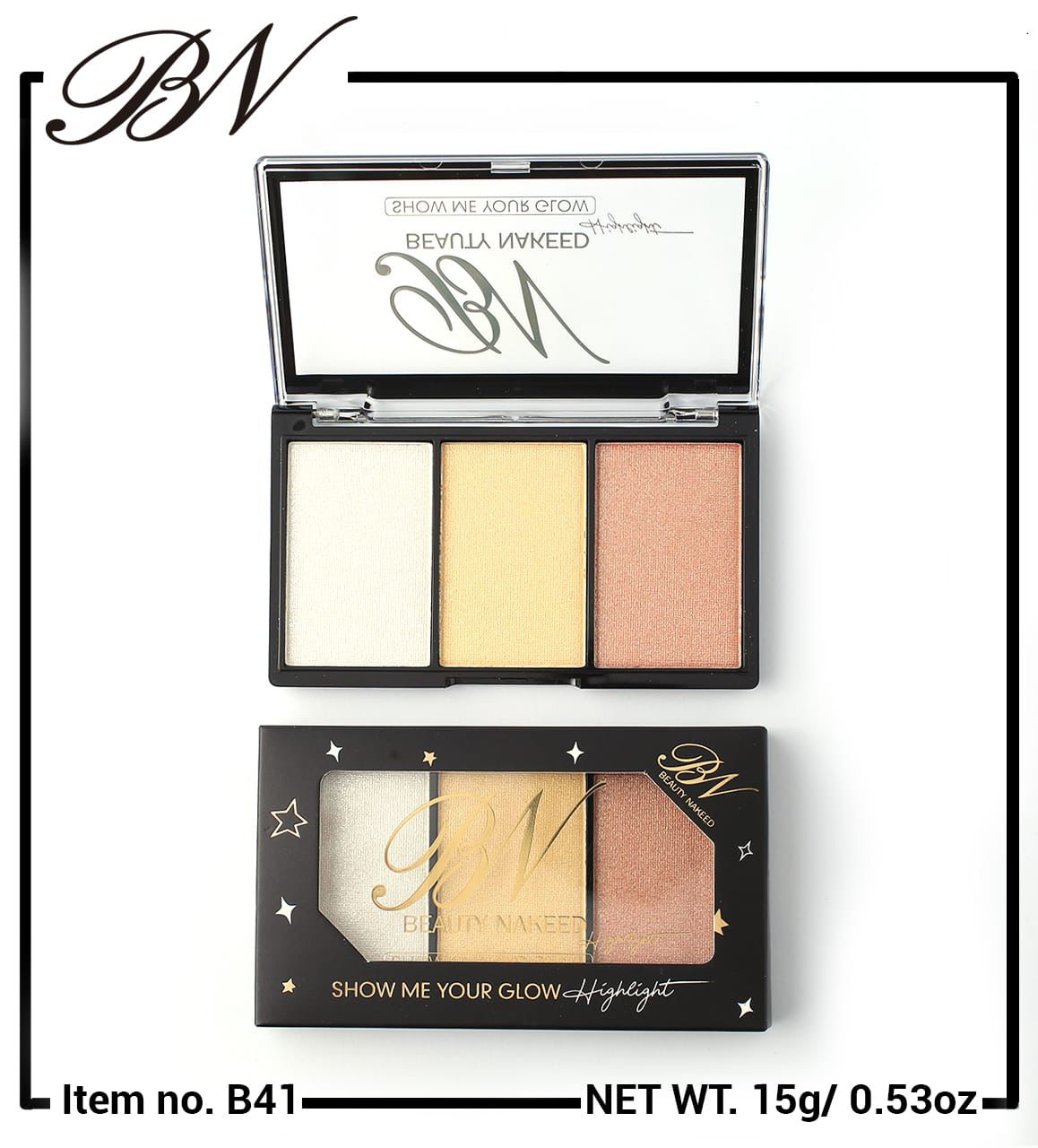 Beauty Naked 3 in 1 Highlighter