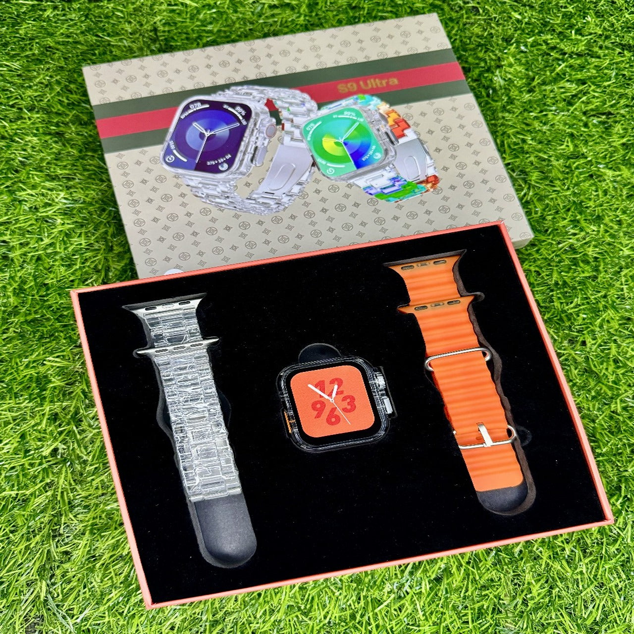 GUCCI S9 Ultra Transparent Smart Watch