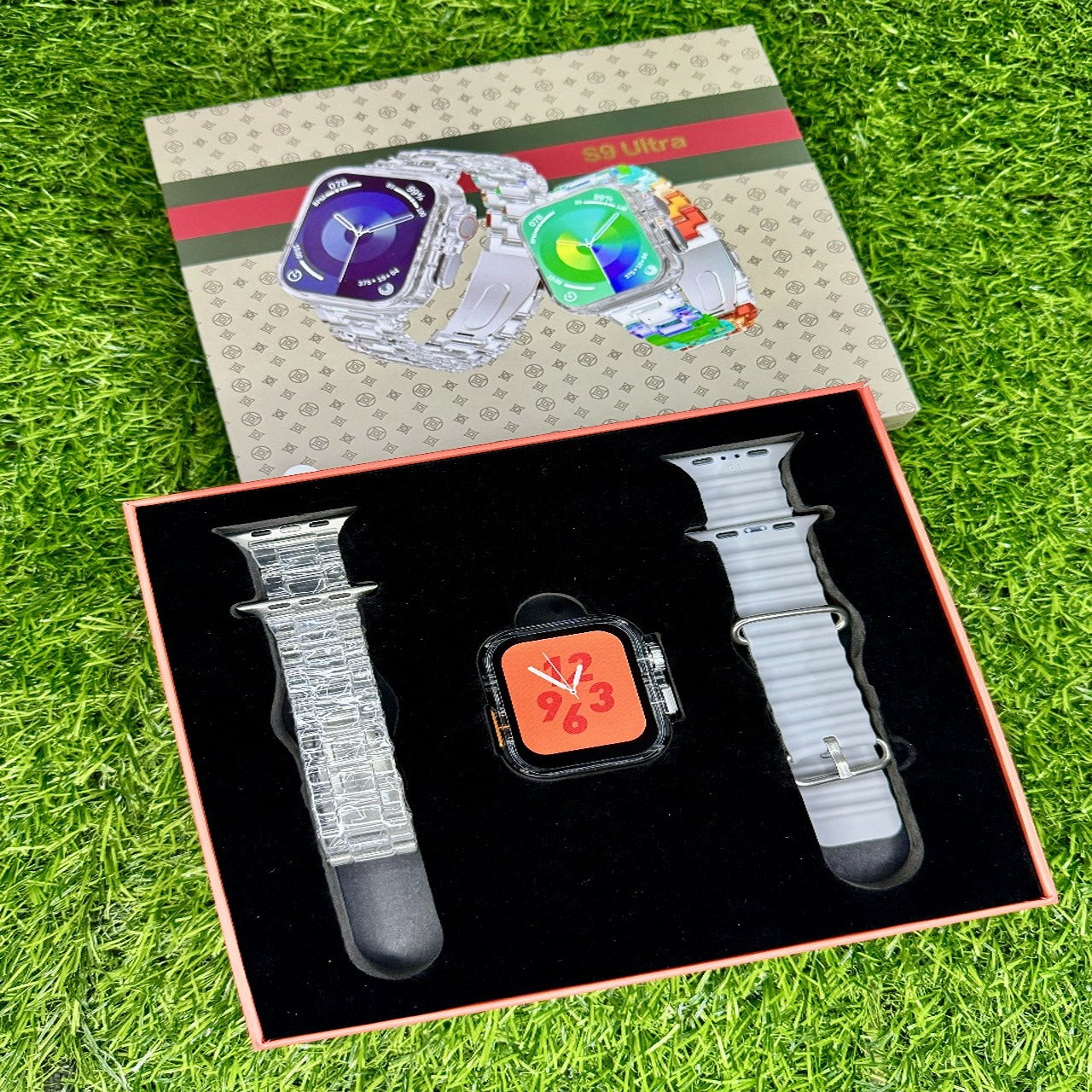 GUCCI S9 Ultra Transparent Smart Watch