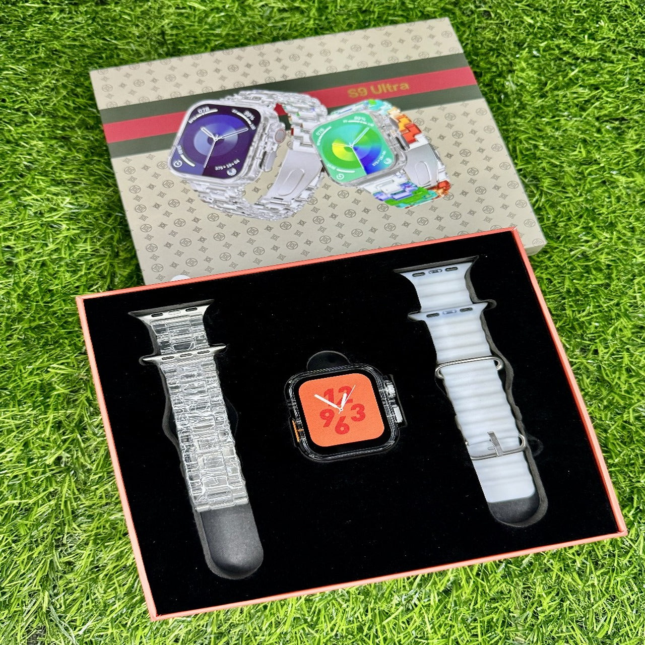 GUCCI S9 Ultra Transparent Smart Watch