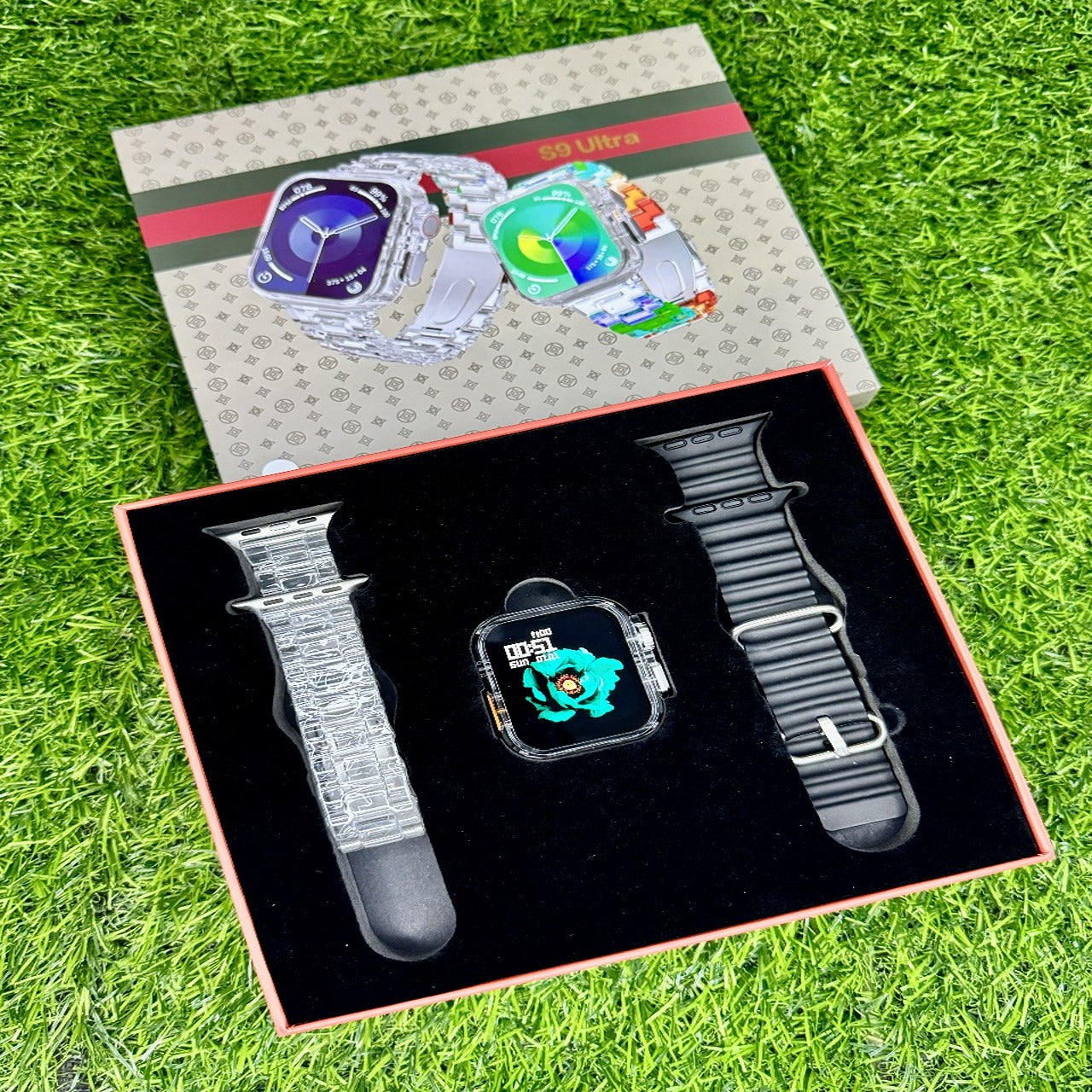 GUCCI S9 Ultra Transparent Smart Watch