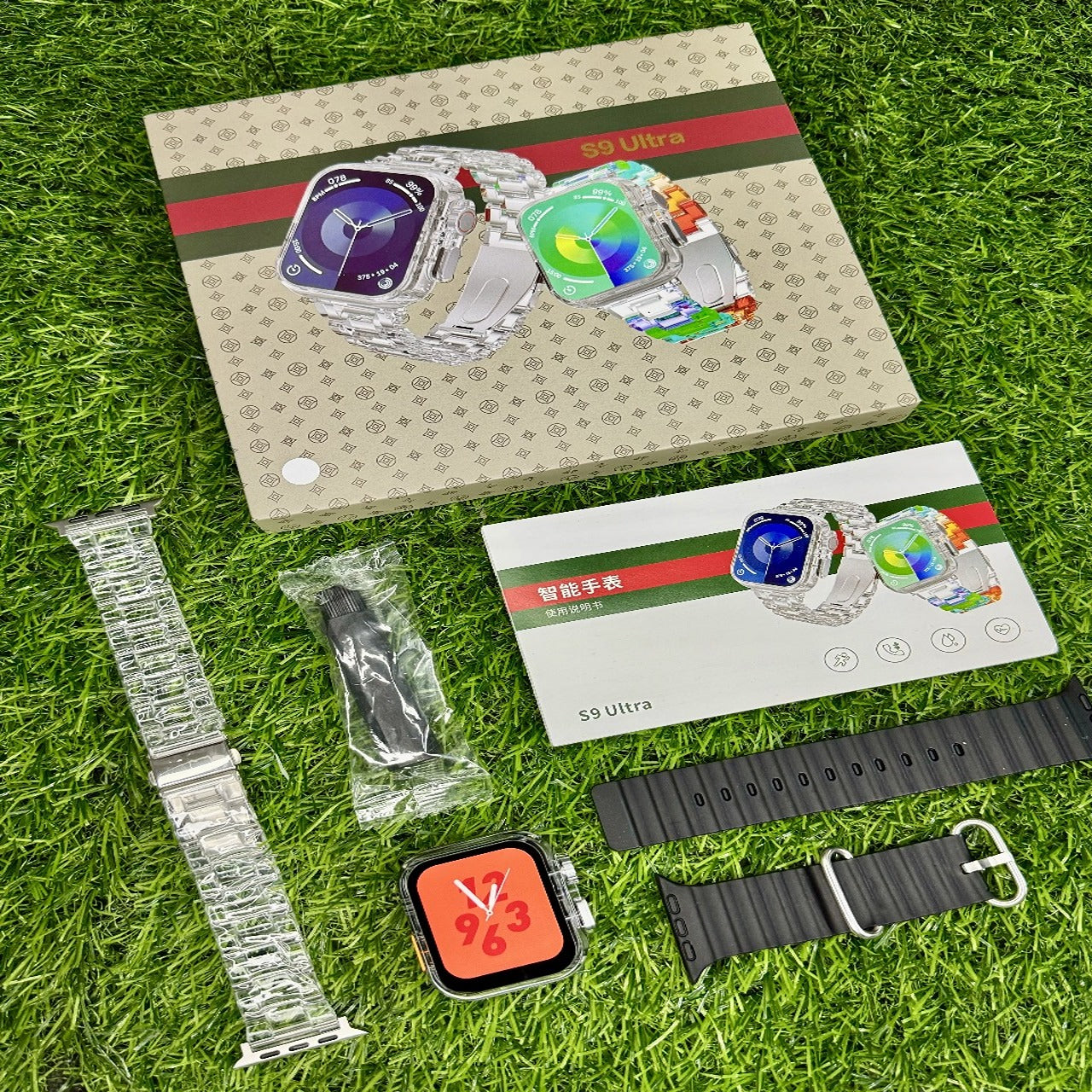 GUCCI S9 Ultra Transparent Smart Watch