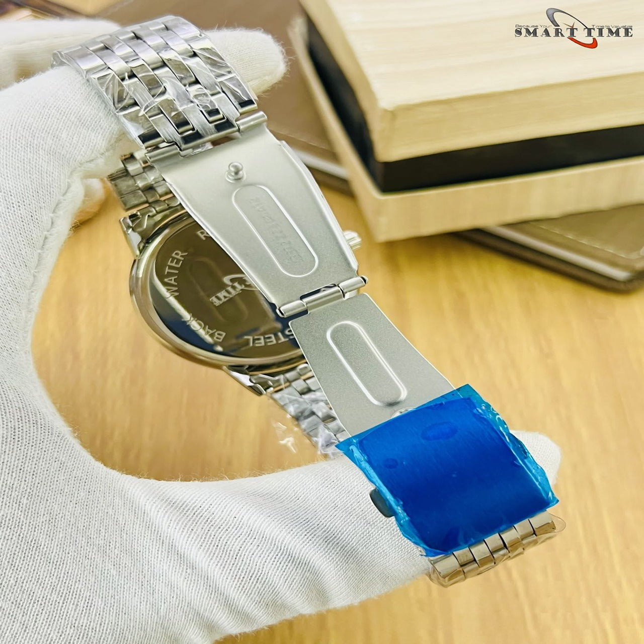 Smart Time men's steel watch