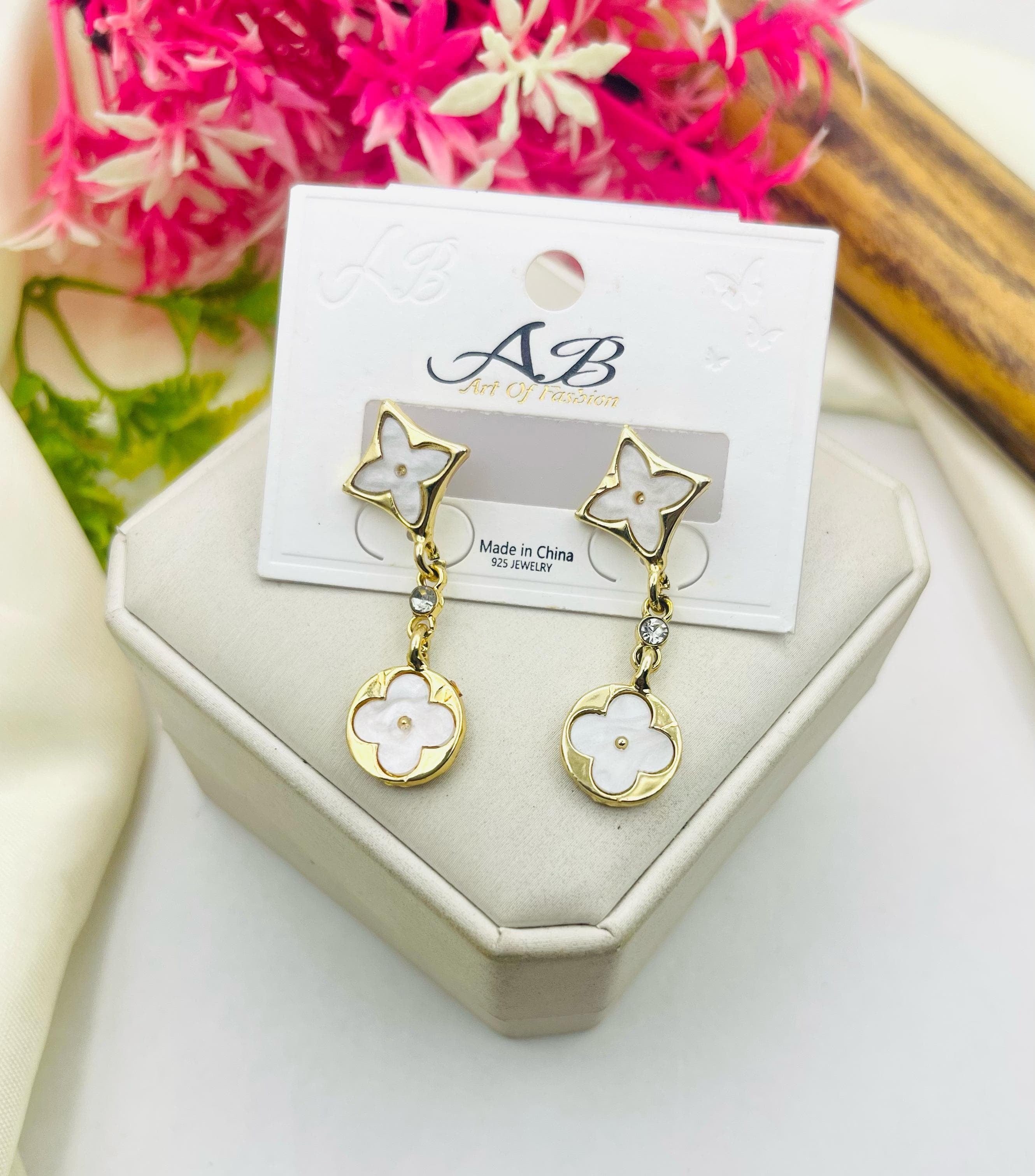 Korean lover earrings