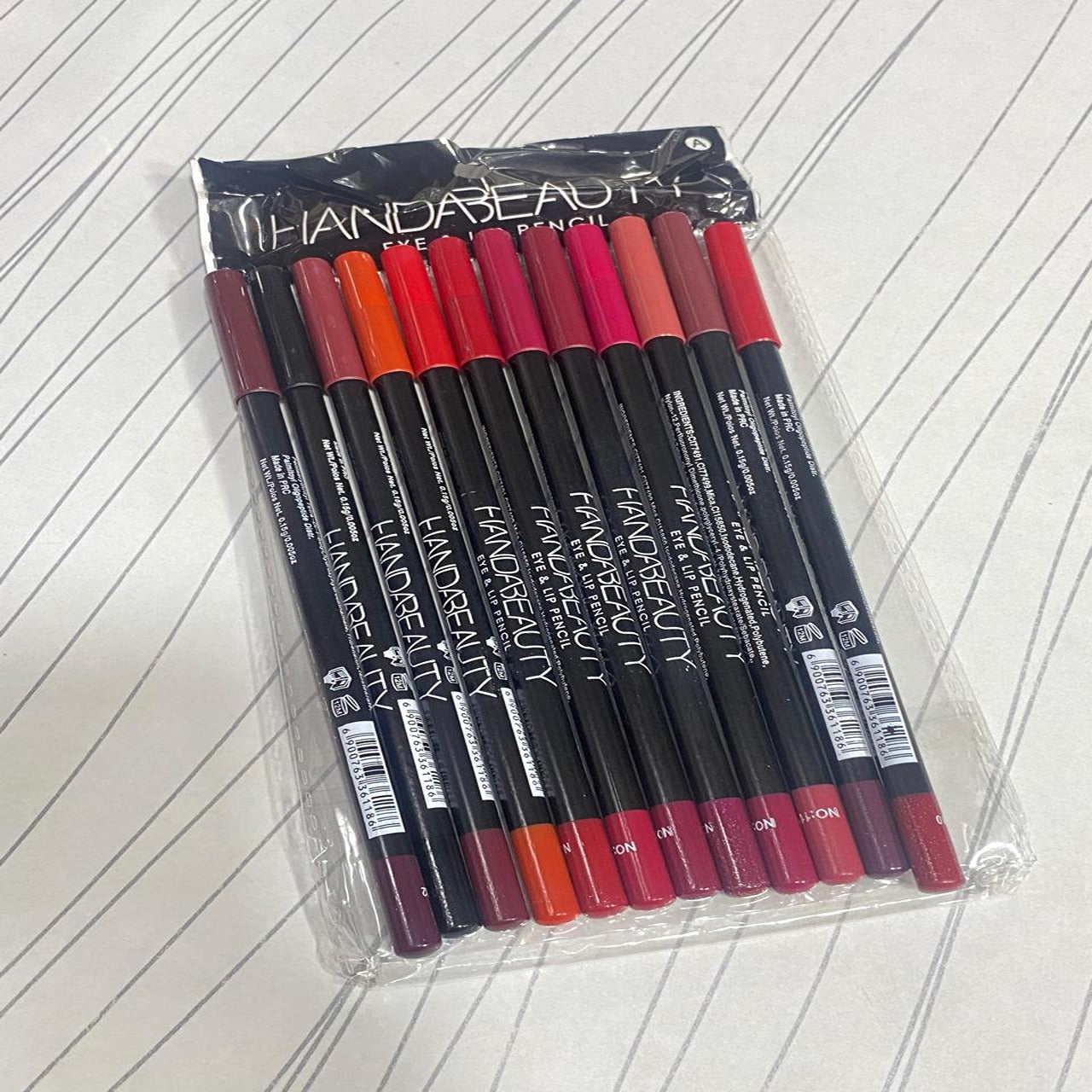 Huda Lip Pencil 12pc pack