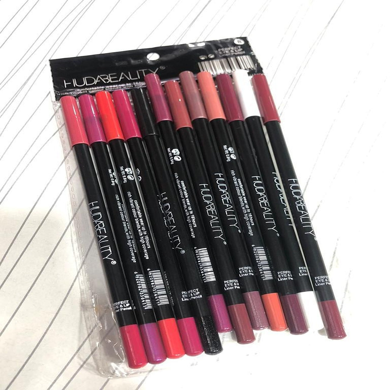 Huda Lip Pencil 12pc pack