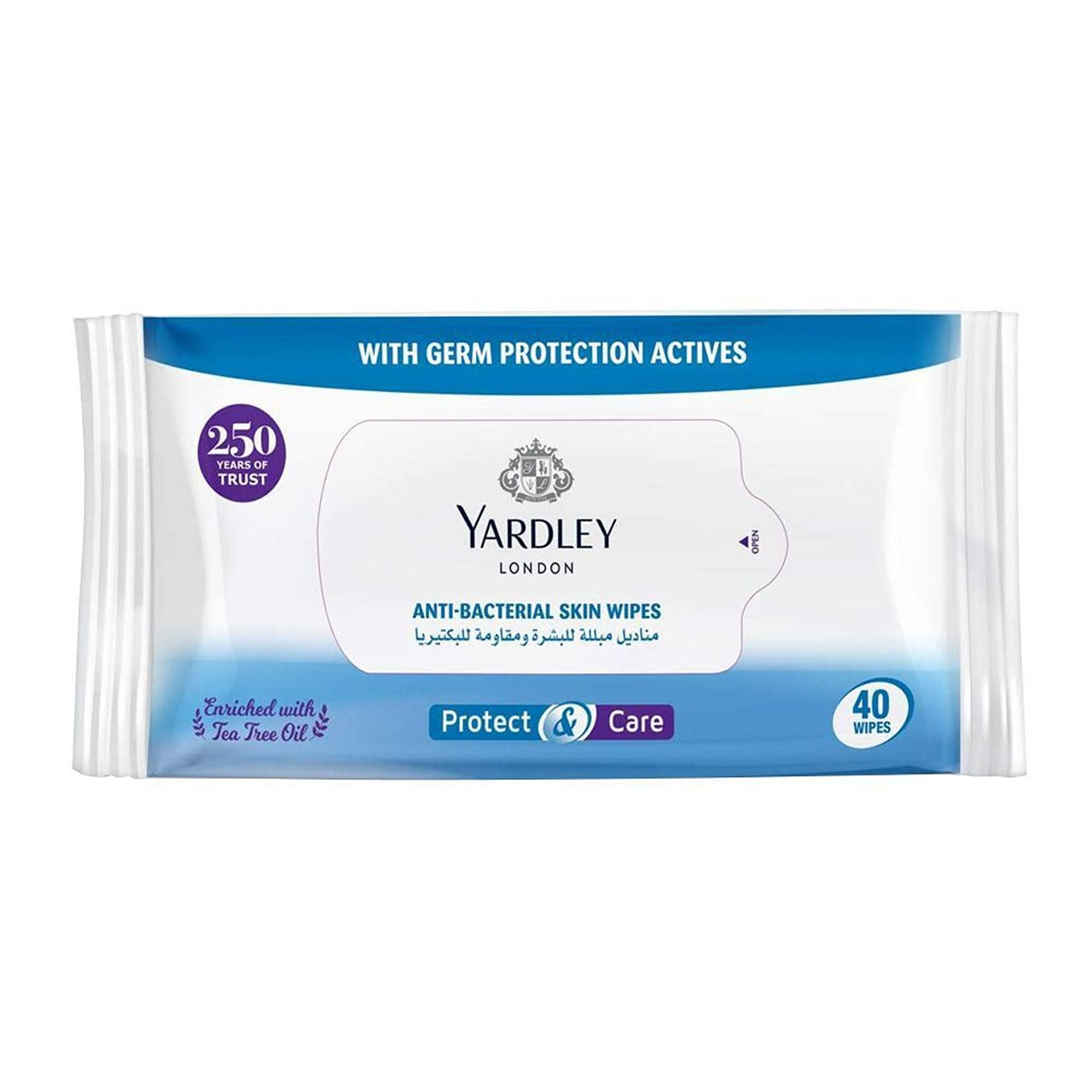 Yardley London Anti-Bacterial Wipes