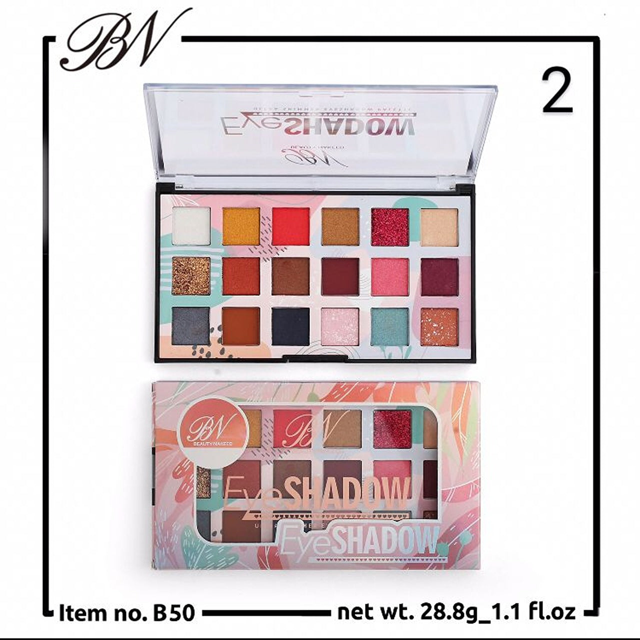 Beauty Nakeed Eyeshadow Palette