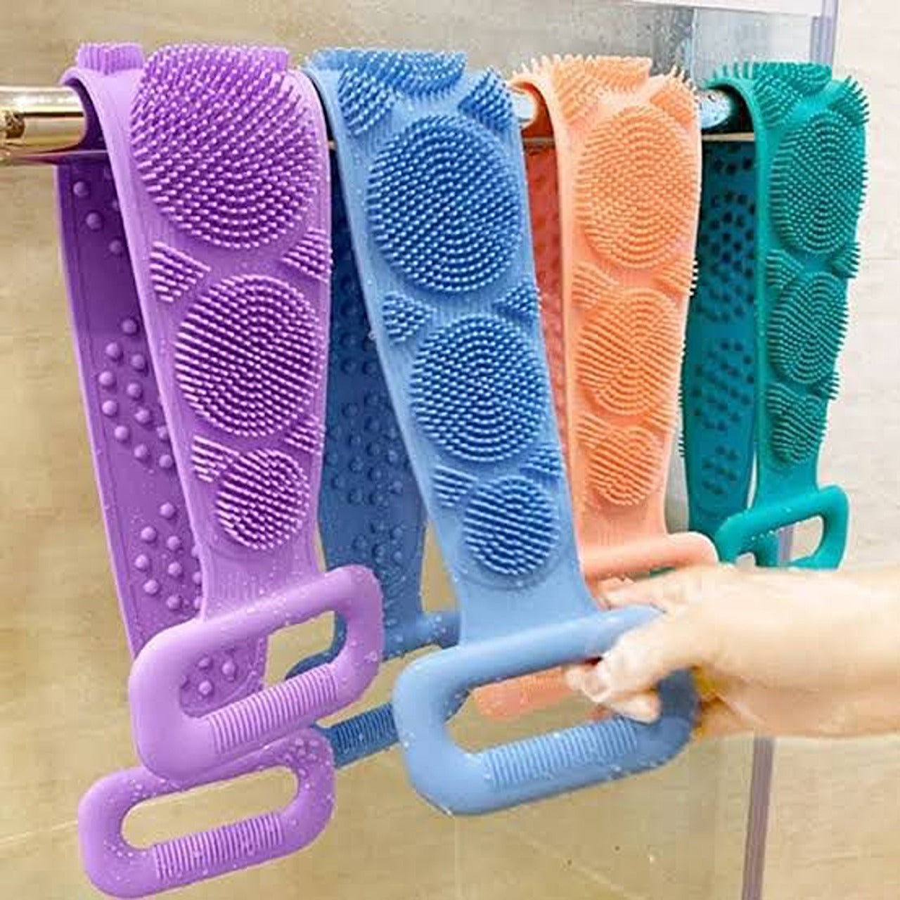 Silicone Bath Body Scrubber