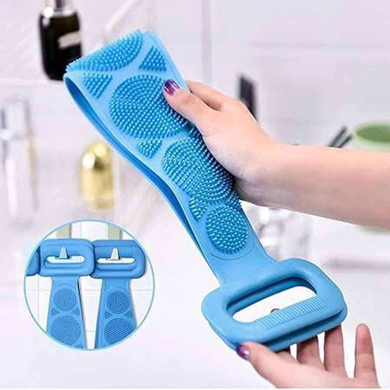 Silicone Bath Body Scrubber