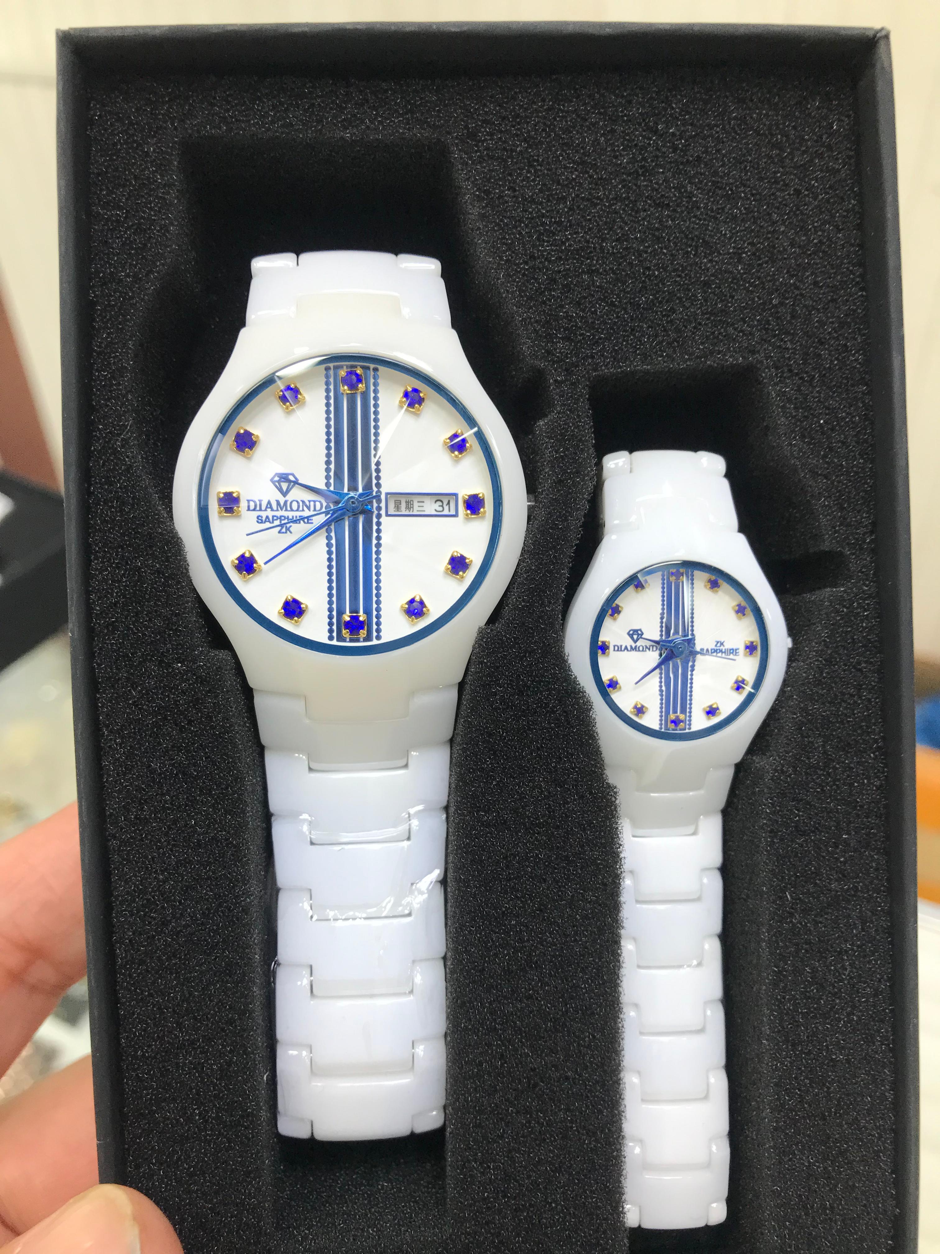 Diamond Brand Original White Ceramic Watch