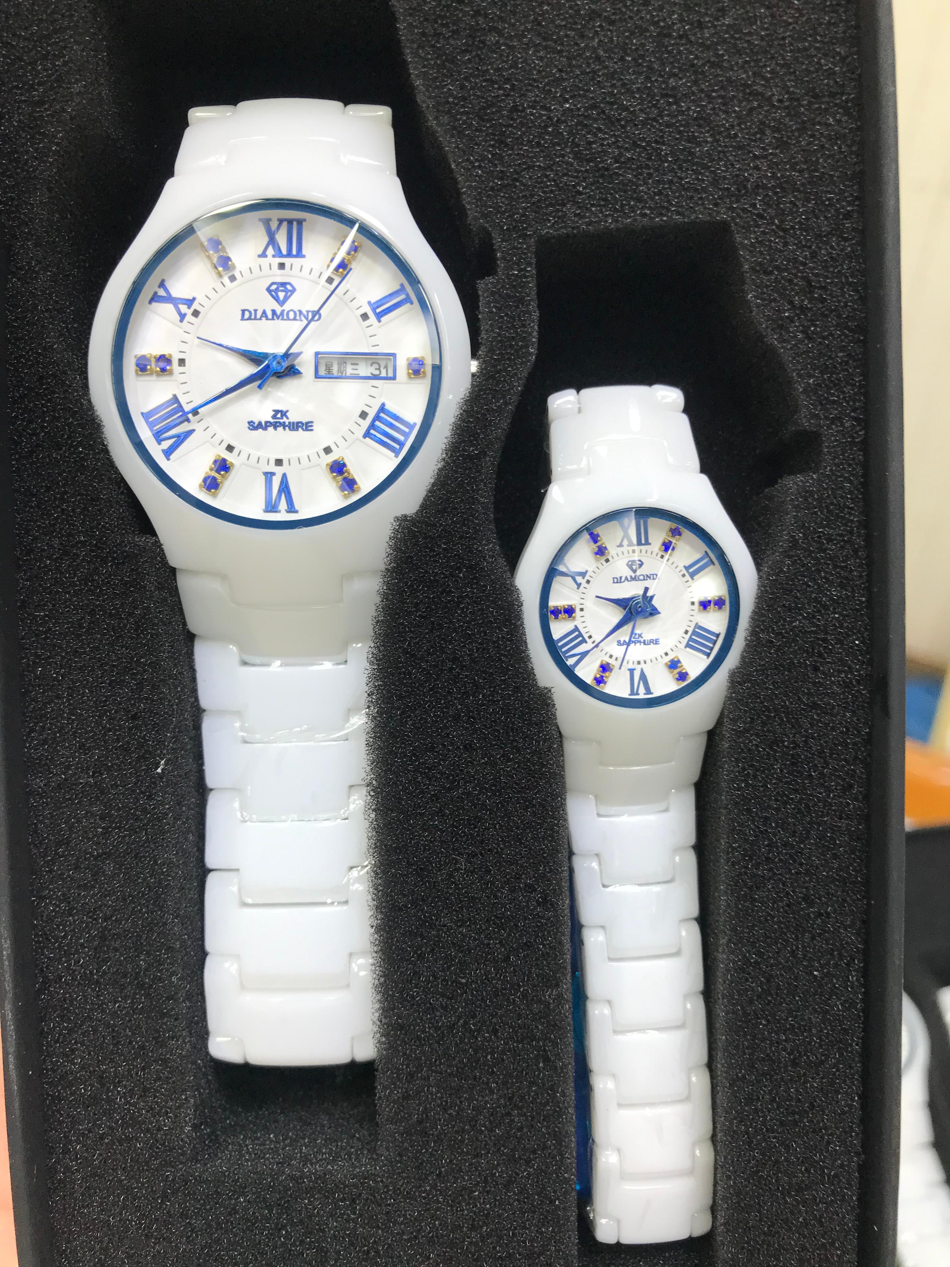 Diamond Brand Original White Ceramic Watch