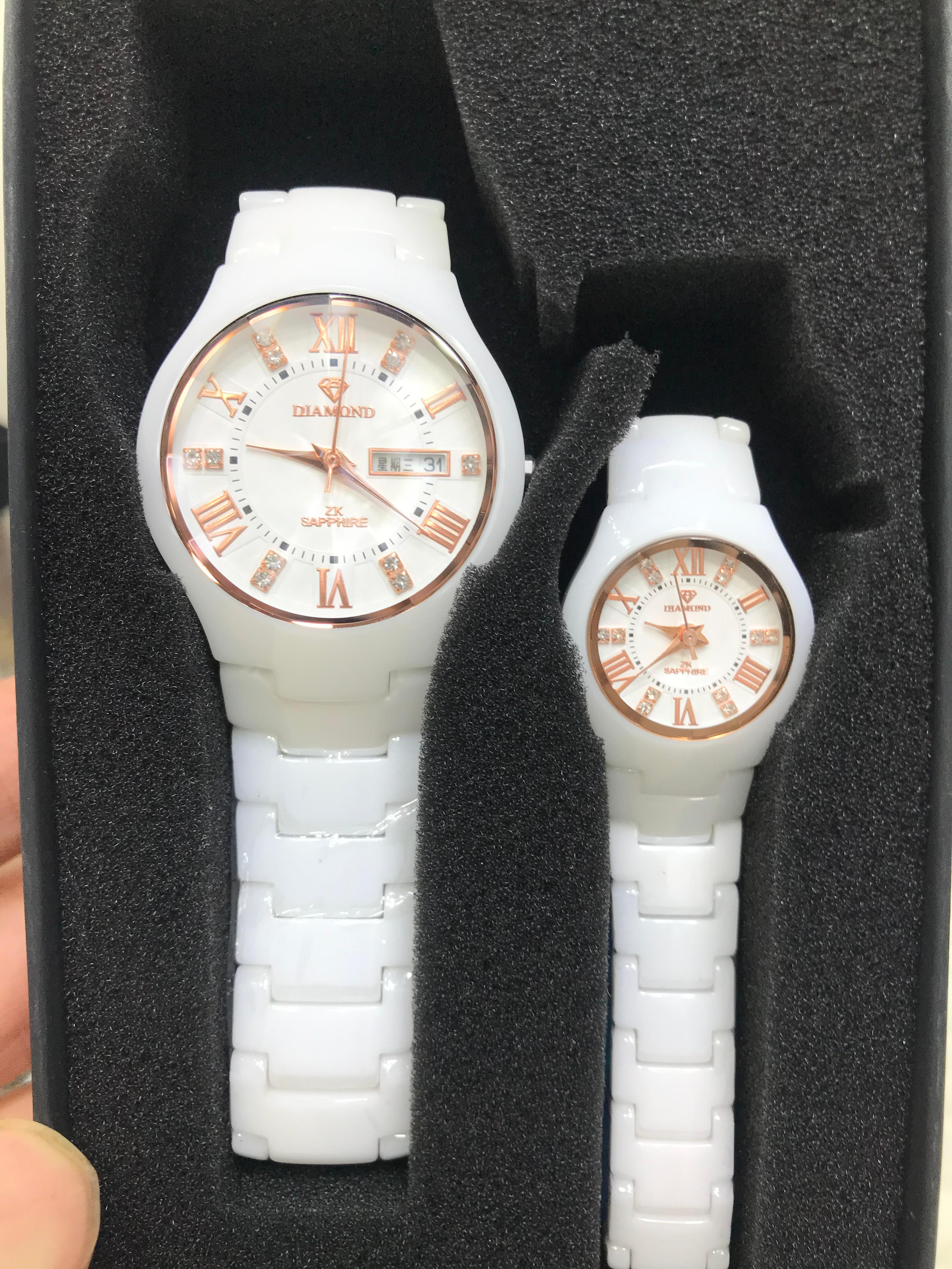 Diamond Brand Original White Ceramic Watch