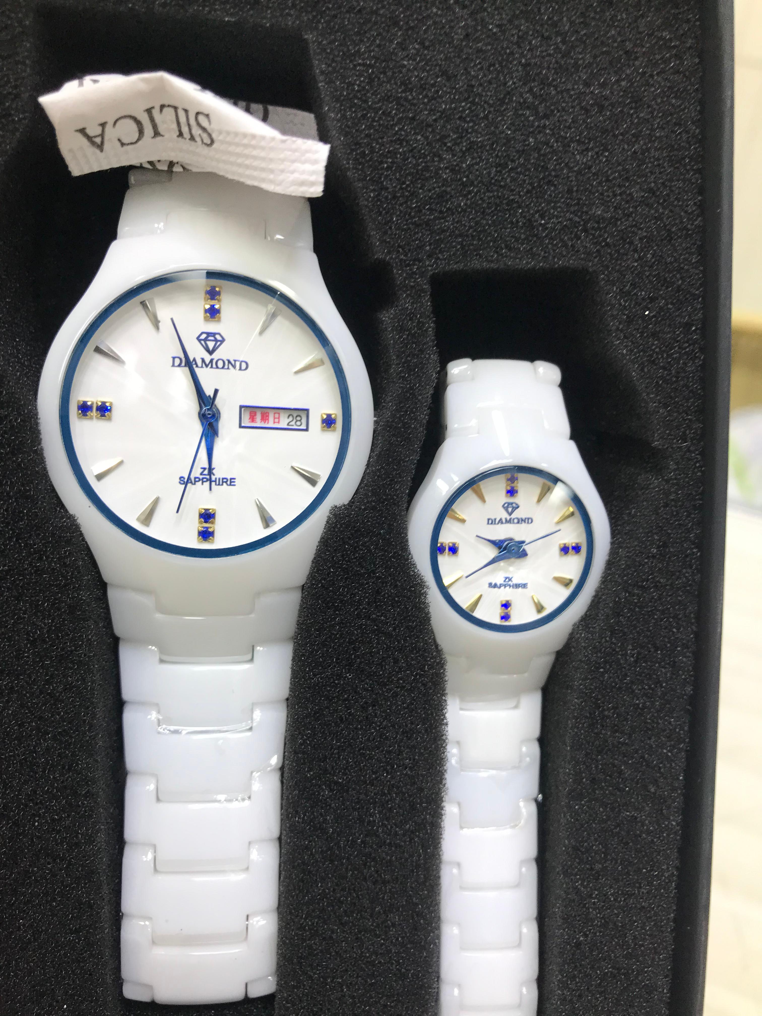 Diamond Brand Original White Ceramic Watch
