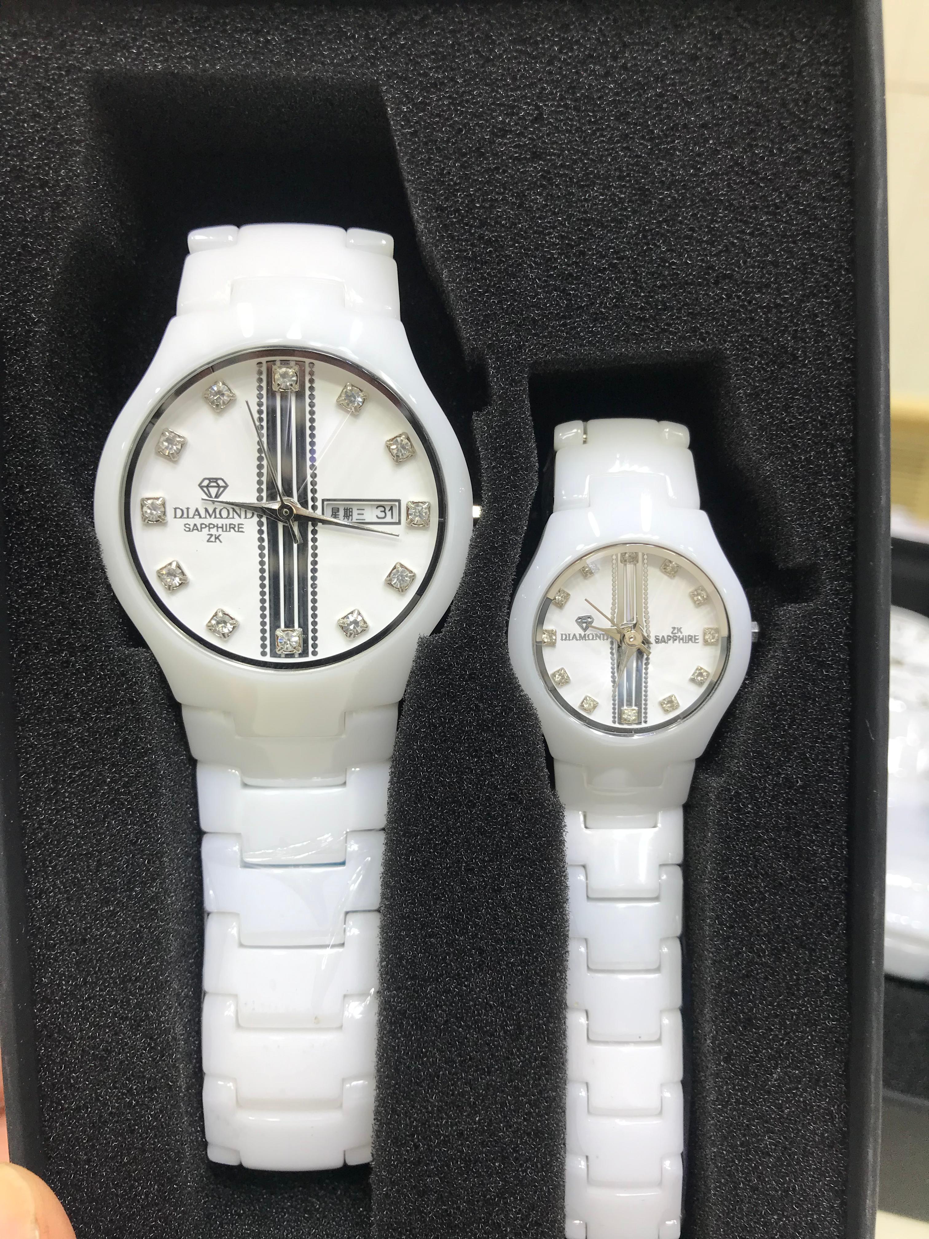 Diamond Brand Original White Ceramic Watch