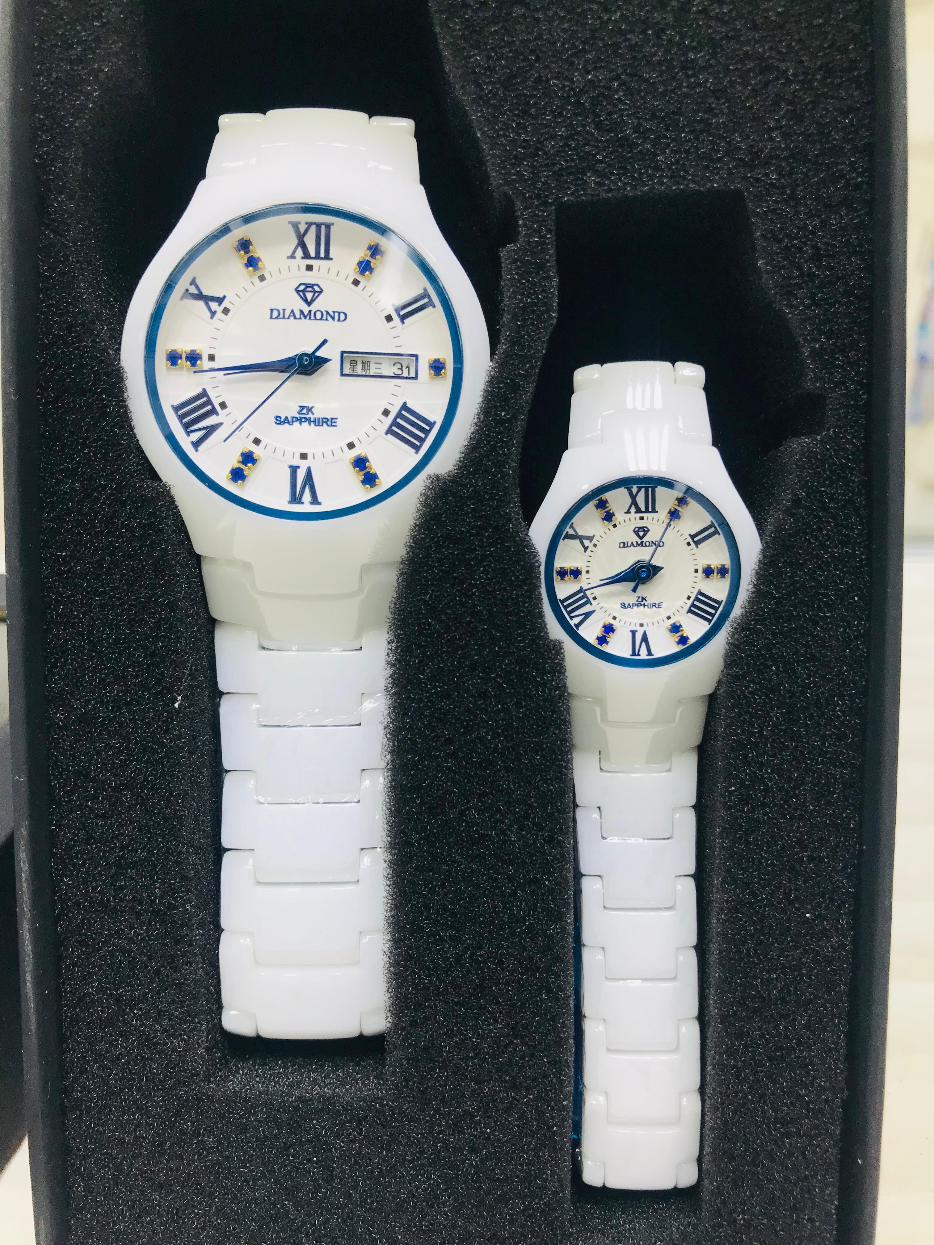 Diamond Brand Original White Ceramic Watch