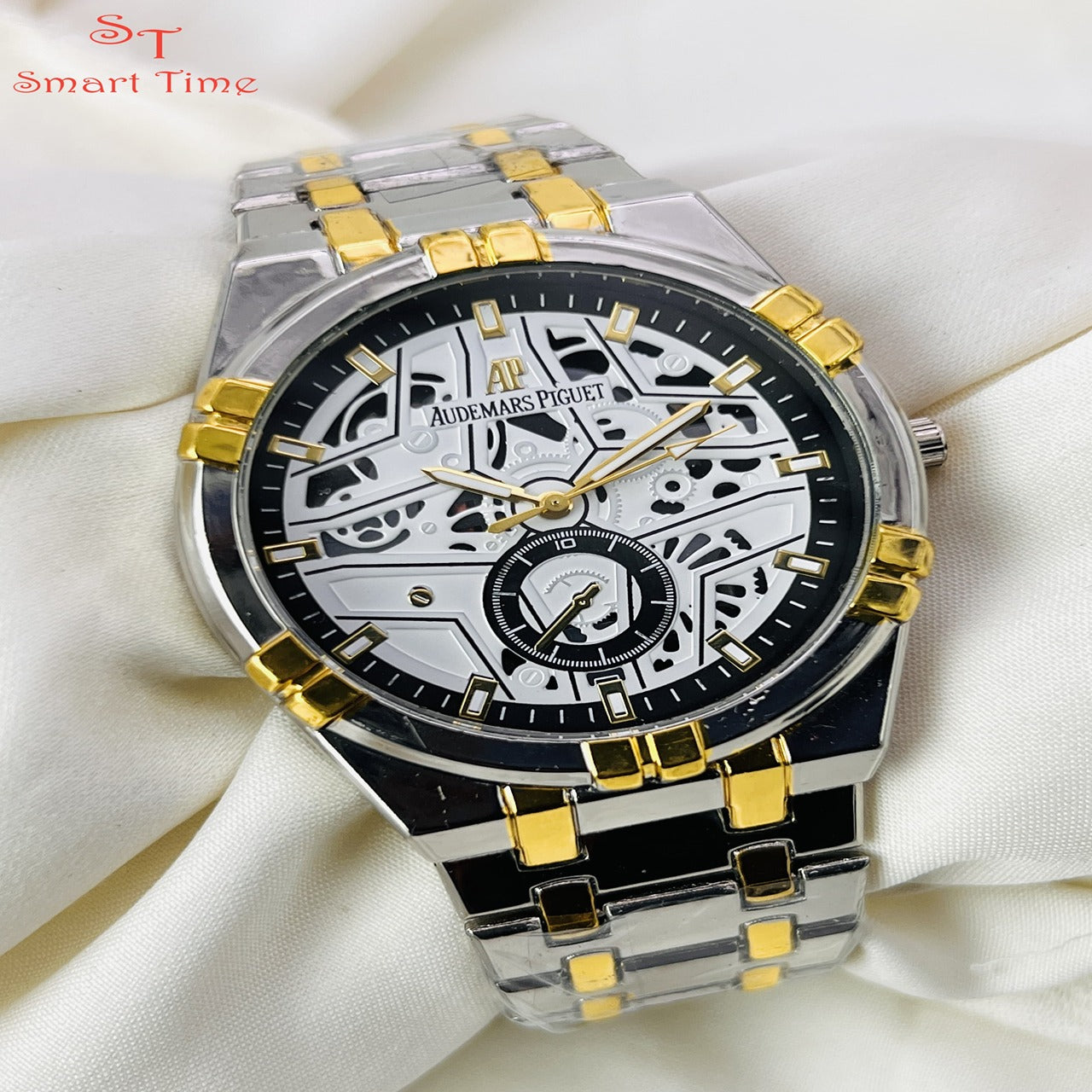 A•P Steel Chain Watch
