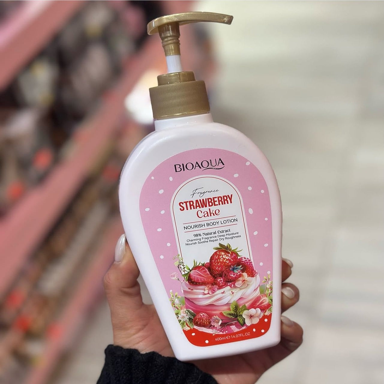Bioaqua Strawberry Cake Face Cream