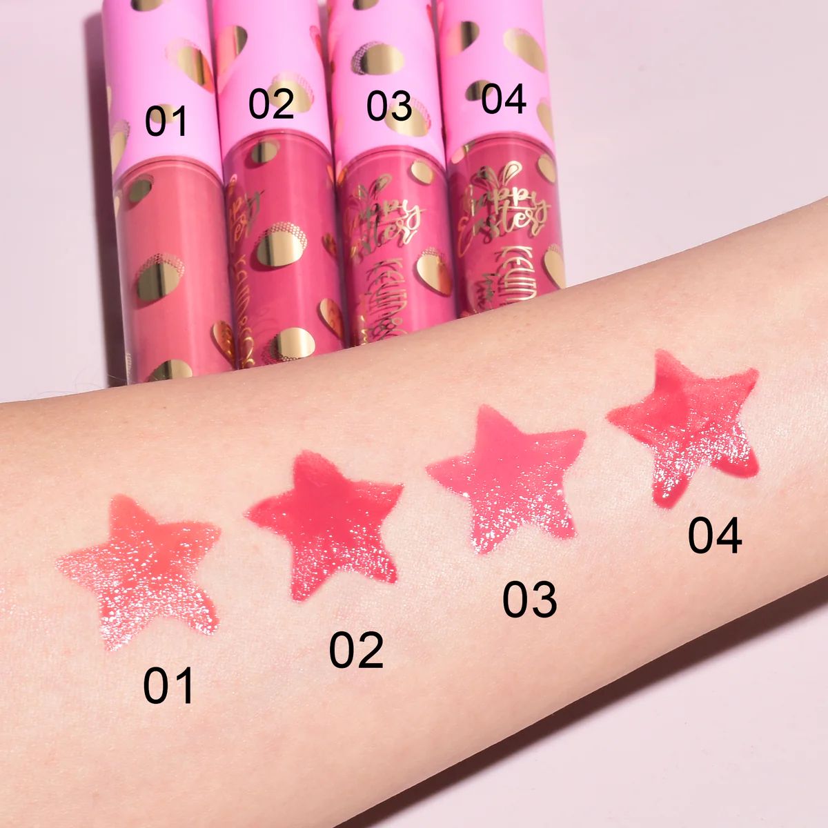 Kevin & Coco 4-in-1 Lip Gloss Set