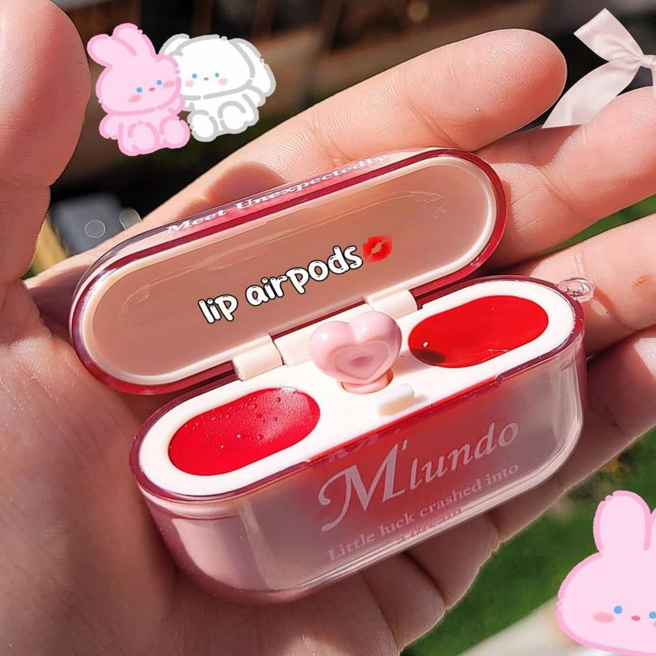 MLUNDO AirPods Lip Mousse – Long Lasting Velvet Matte Lip Color