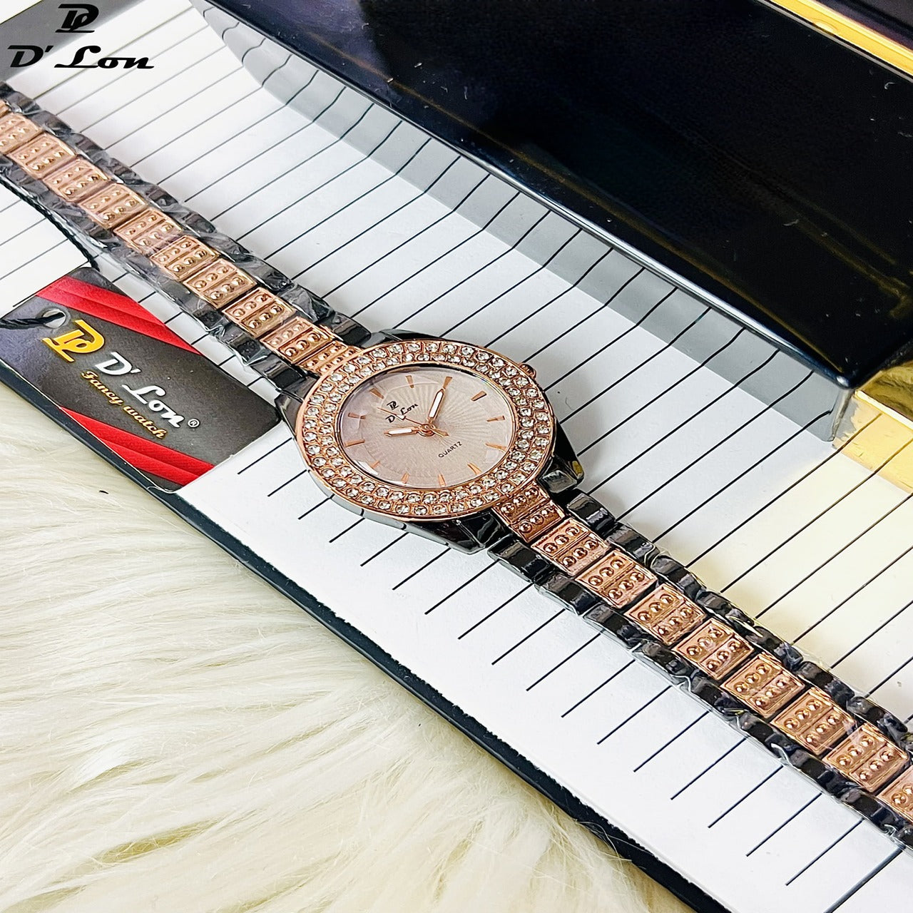 D.LON Ladies Fancy Watch – Elegant New Design for Women