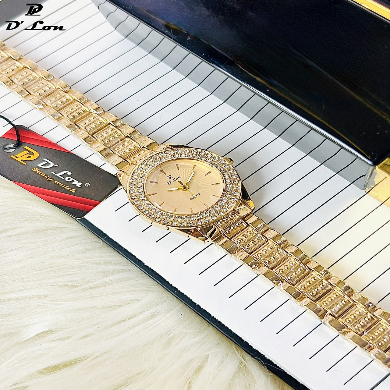 D.LON Ladies Fancy Watch – Elegant New Design for Women