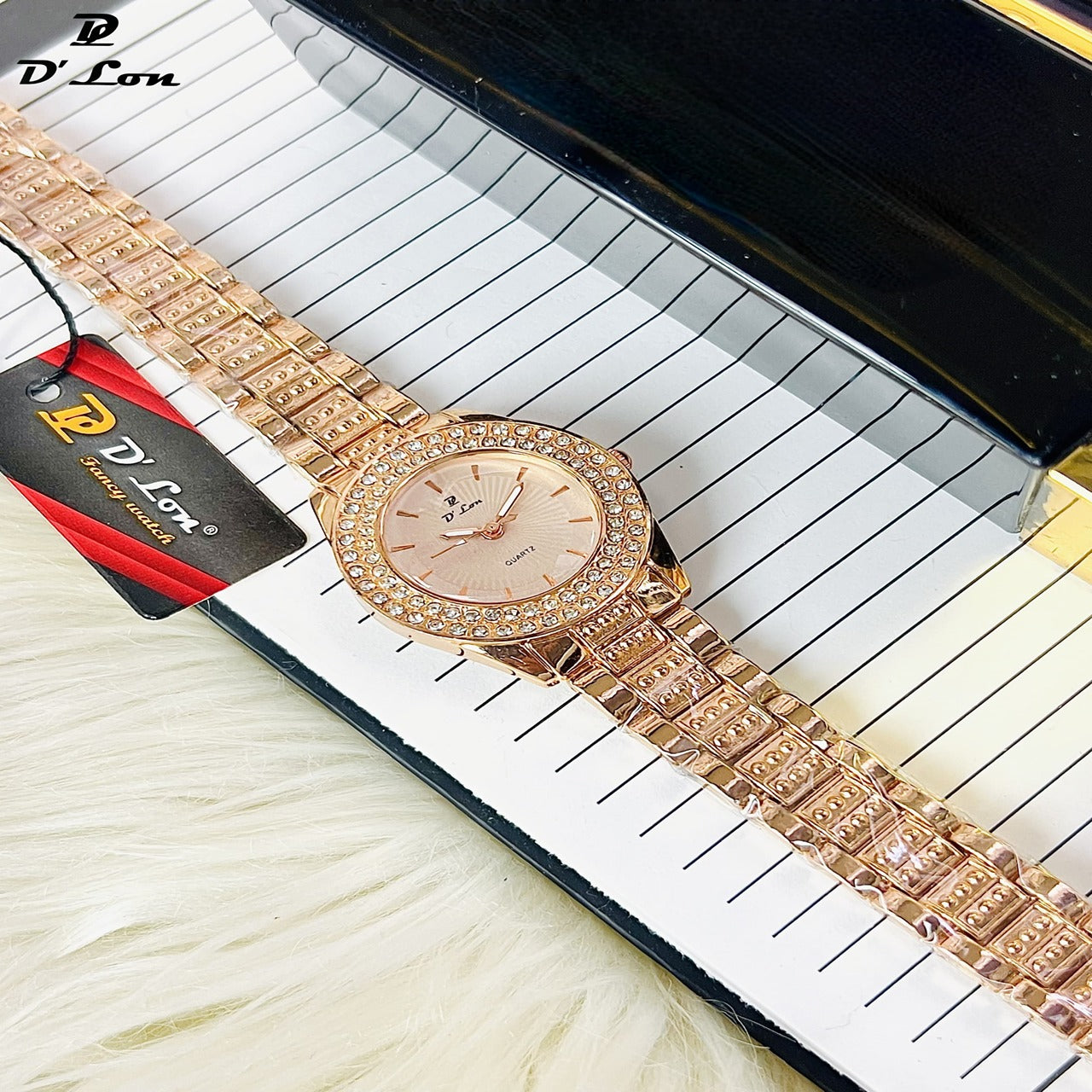D.LON Ladies Fancy Watch – Elegant New Design for Women