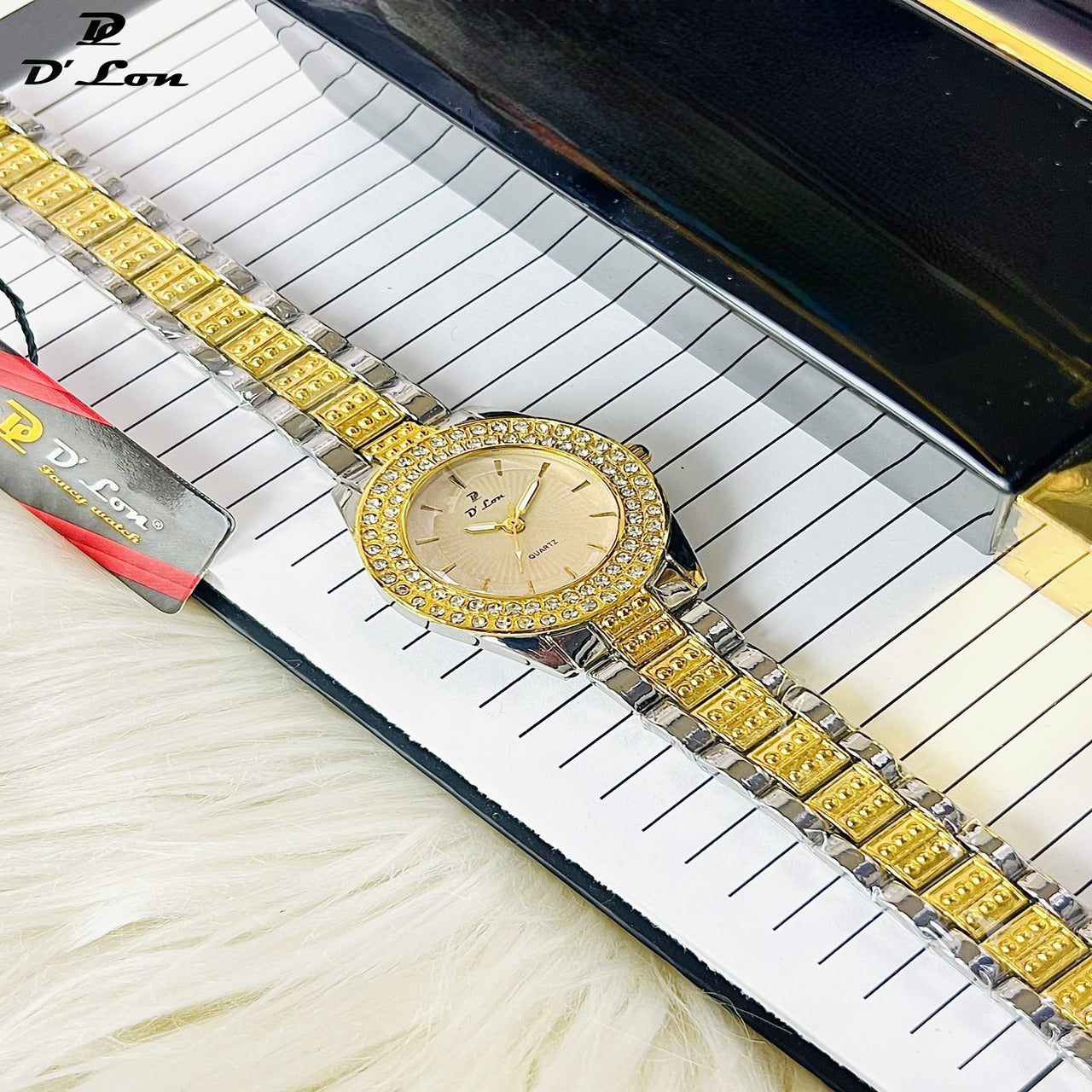 D.LON Ladies Fancy Watch – Elegant New Design for Women