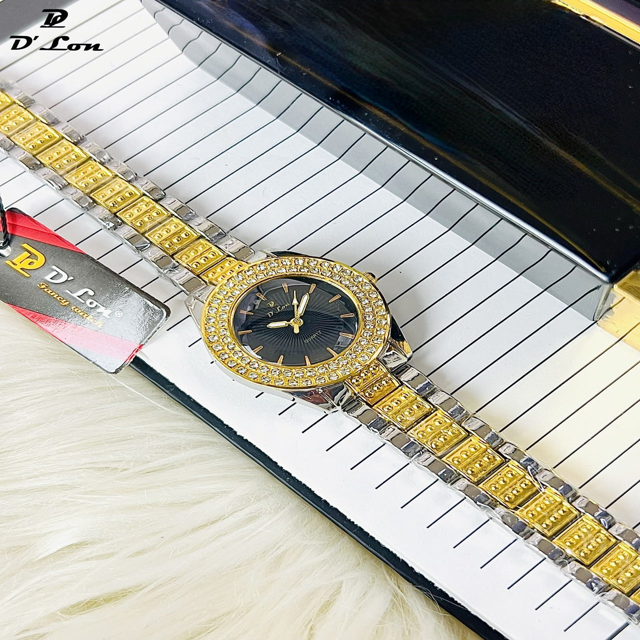D.LON Ladies Fancy Watch – Elegant New Design for Women
