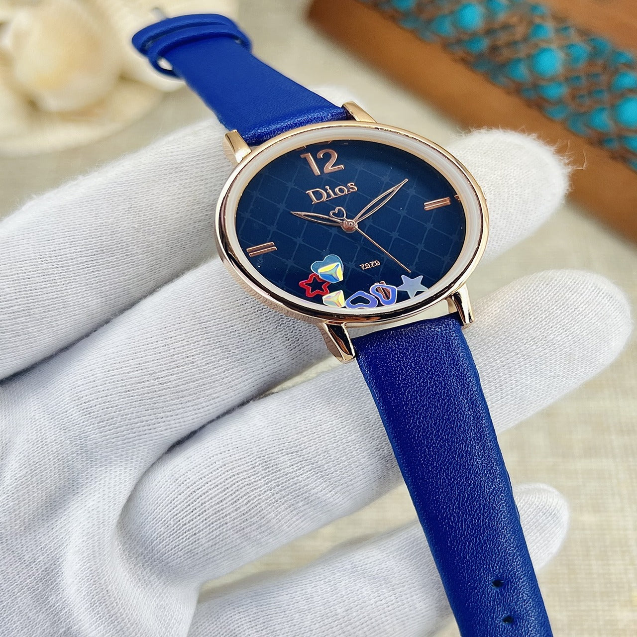 DIOS Ladies Leather Belt Watch