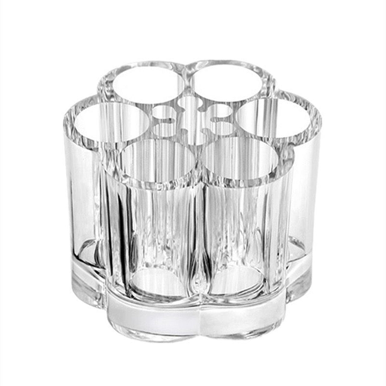 360° Rotating Round Cosmetic Organizer – Multi-Layer Makeup Storage
